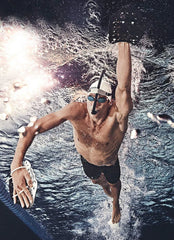 Speedo Men's Solid Endurance+ Jammer Swimsuit