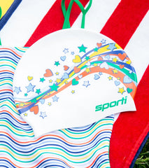 Sporti x Alex & Gretchen Walsh Waverider Silicone Swim Cap
