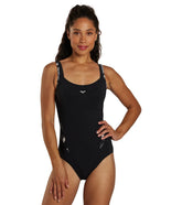 Arena Women's Bodylift Francy Strap Back Panel One Piece Swimsuit
