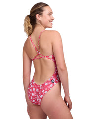 JOLYN Women's Perry Strawberry Fields One Piece Swimsuit
