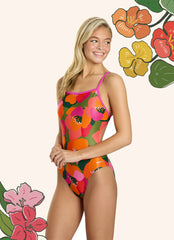 Sporti HydroLast Petal Pop Micro Back One Piece Swimsuit (26-40)
