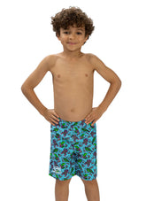 Dolfin Boys' Ribbit Swim Trunks (Toddler, Little Kid)