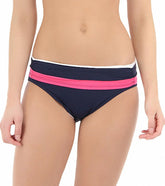 Tommy Bahama Swimwear Regatta Bold Stripe High Waisted Bikini Bottom