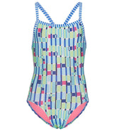 Dolfin Girls' Uptown One Piece Swimsuit (Big Kid)