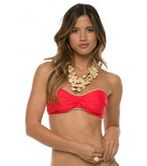 Body Glove Straightaway Molded Cup Twist Bandeau Top