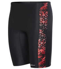 Dolfin XtraSleek Eco Men's Gravity Team Print Spliced Jammer Swimsuit