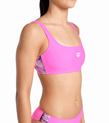 Arena Women's Icons Solid Bralette Two Piece Swimsuit Set