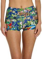 Sporti Active Tropical Oasis 2.25" inseam Boyshort