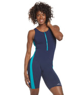 Dolfin Aquashape Zip-Front One Piece Aquatard Swimsuit