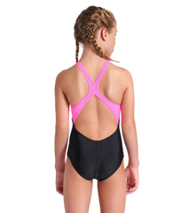 Arena Girls' Rhythm V Back One Piece Swimsuit (Little Kid, Big Kid)