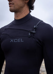 Xcel Men's 4/3 mm Comp+ Chest Zip Full Wetsuit