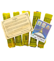 Yak & Yeti Pack of 5 Prayer Flags Large