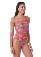 Sporti Sunny Bloom Micro Back One Piece Swimsuit (26-40)