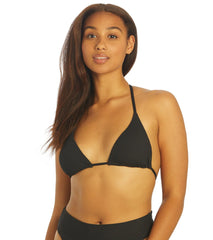 Hurley Women's Baby Rib Classic Triangle Bikini Top