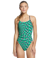 Dolfin Graphlite Women's Mako Cross Back One Piece Swimsuit