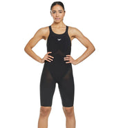 Speedo Women's Fastskin LZR Pure Valor Closed Back Kneeskin Tech Suit Swimsuit