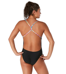 Speedo Women's Pride One Back One Piece Swimsuit