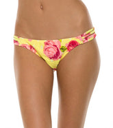 Body Glove Roses Are Yellow Flirty Surf Rider Bottom