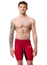 Speedo Men's LZR Valor 2.0 High Waist Jammer Tech Suit Swimsuit
