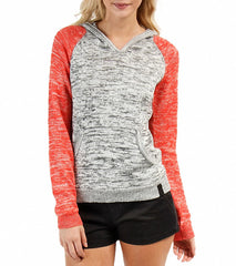 Hurley Women's Nicola Raglan Hooded Sweater