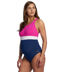 EQ Swimwear Banded Harmony Maternity One Piece Swimsuit