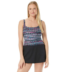 Gabar Women's Chlorine Resistant High Tide Swim Dress