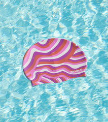 Sporti x Alex & Gretchen Walsh Whimsy Silicone Swim Cap