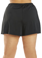 Maxine Plus Size Solid Swim Short