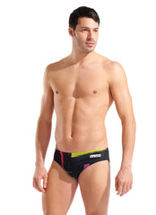 Arena Men's Grid Brief Swimsuit