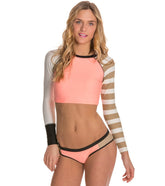 Body Glove Breathe Distraction Swim Crop L/S Rashguard