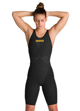 Arena Women's Powerskin Carbon Glide Open Back Tech Suit Swimsuit