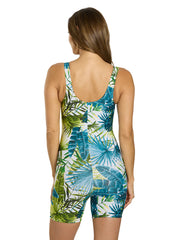 Sporti Unitard Palm Royale One Piece Swimsuit