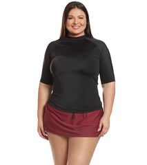 Sporti Plus Size Compressed Skirted Bottom