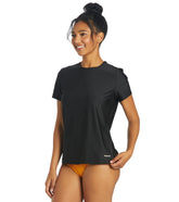 Sporti Women's S/S UPF 50+ Comfort Fit Rash Guard