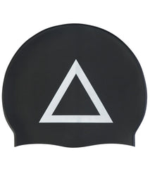 Sporti Limited Edition Swim Game Triangle Silicone Swim Cap