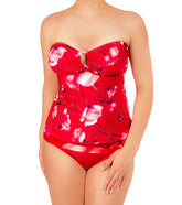 Jantzen Floral Festival Halterkini Bikini Top