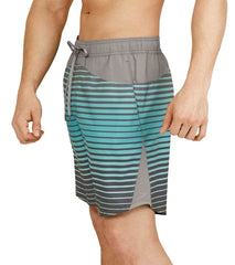Speedo Men's Inter Fusion Stripe Board Shorts