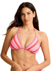 Tommy Bahama Women's Tropi Flora Reversible String Bikini Top