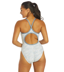TYR Women's Whiteout Camo Diamondfit One Piece Swimsuit