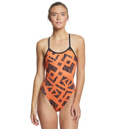 Dolfin Reliance Women's Trax String Back One Piece Swimsuit
