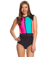 Body Glove Active Women's Borderline Stand Up One Piece Swimsuit