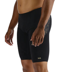TYR Men's Obsidian Curve Splice Jammer Swimsuit