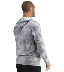 TYR Men's Turbulent SunDefense Hooded UPF 50+ Swim Shirt