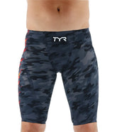TYR Men's Venzo Camo Jammer Tech Suit Swimsuit