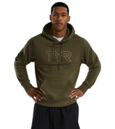 TYR Unisex Ulltasoft Midweight Fleece Big Logo Hoodie