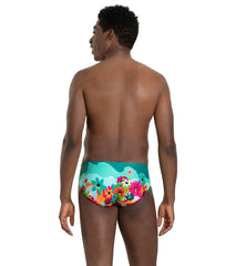 Sporti x She Is This Limited Edition Mountain Flower Brief Swimsuit