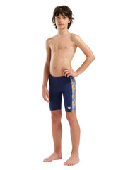 Arena Boys' Draft Print Jammer Swimsuit (Little Kid, Big Kid)