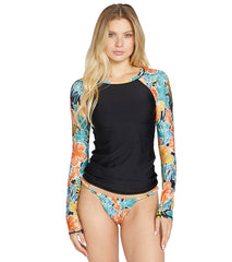 Volcom Women's Take It Easy Long Sleeve UPF 50 Rash Guard