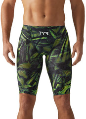 TYR Men's Avictor 2.0 Helux High Waist Jammer Tech Suit Swimsuit