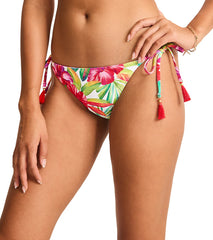 Tommy Bahama Women's Island Cays Fiesta Reversible String Bikini Bottom
